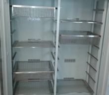 Velké sušící skříně pro např HZS - koše